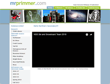 Tablet Screenshot of mrprimmer.com